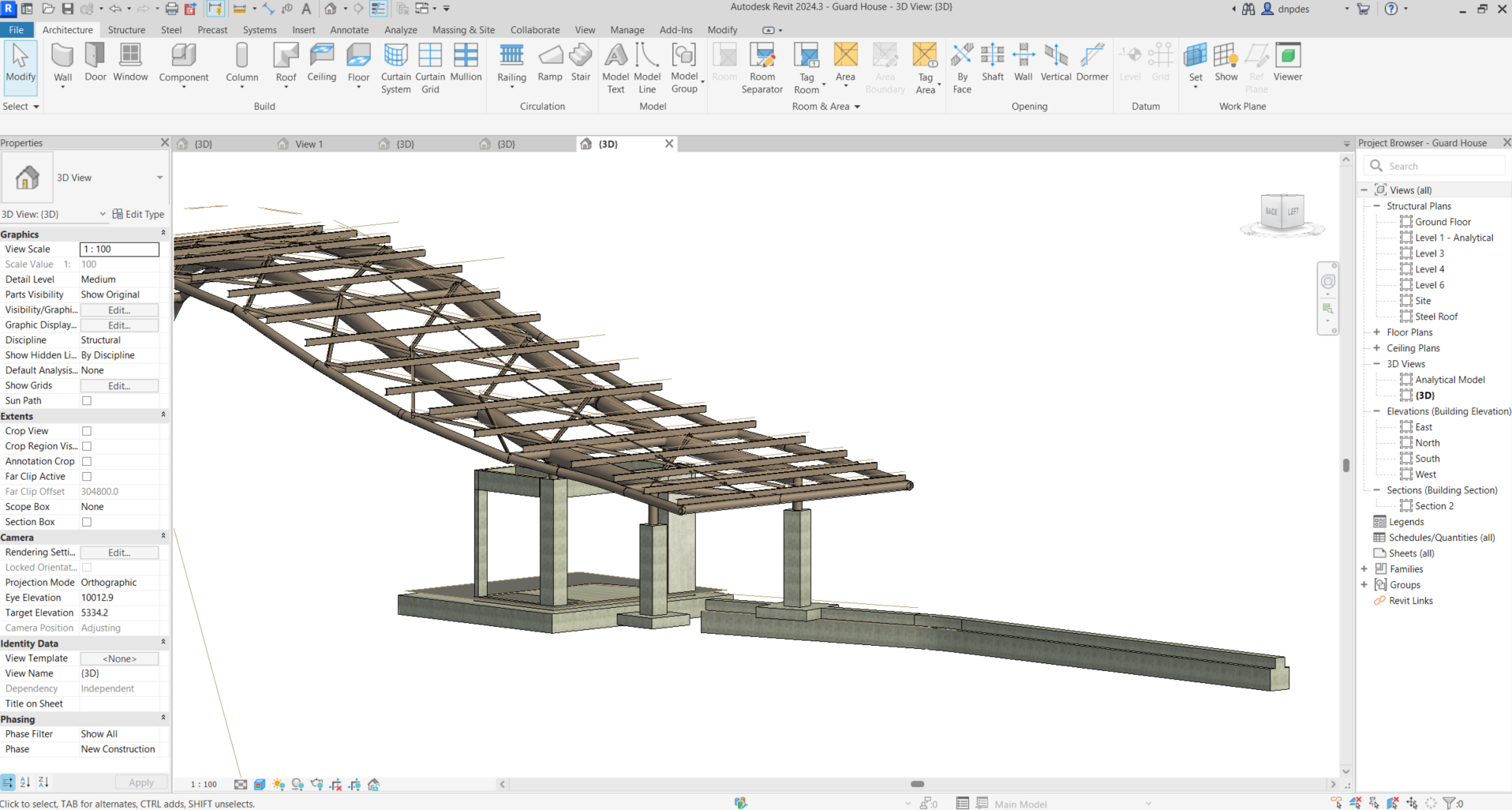 Aspiration Park Guard House - View 1