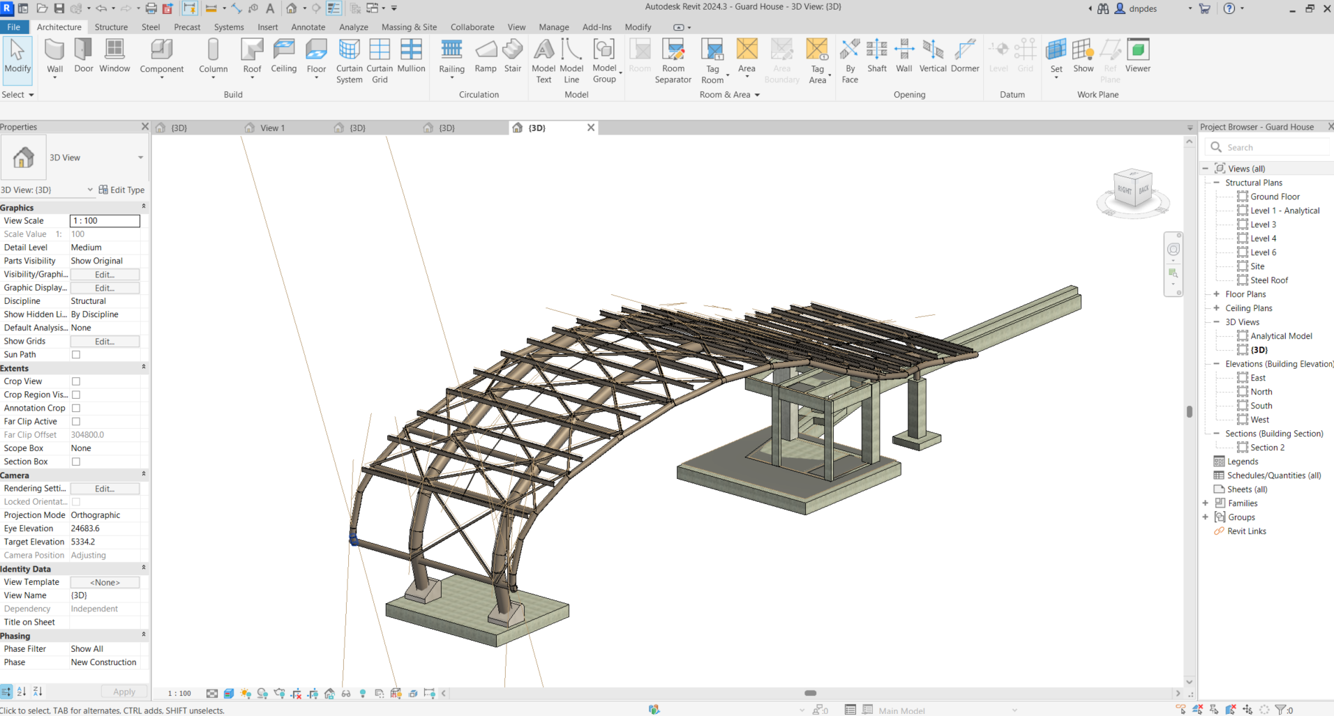 Aspiration Park Guard House - View 2