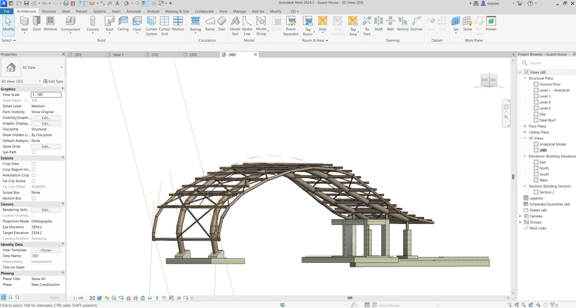 Aspiration Park Guard House - View 3
