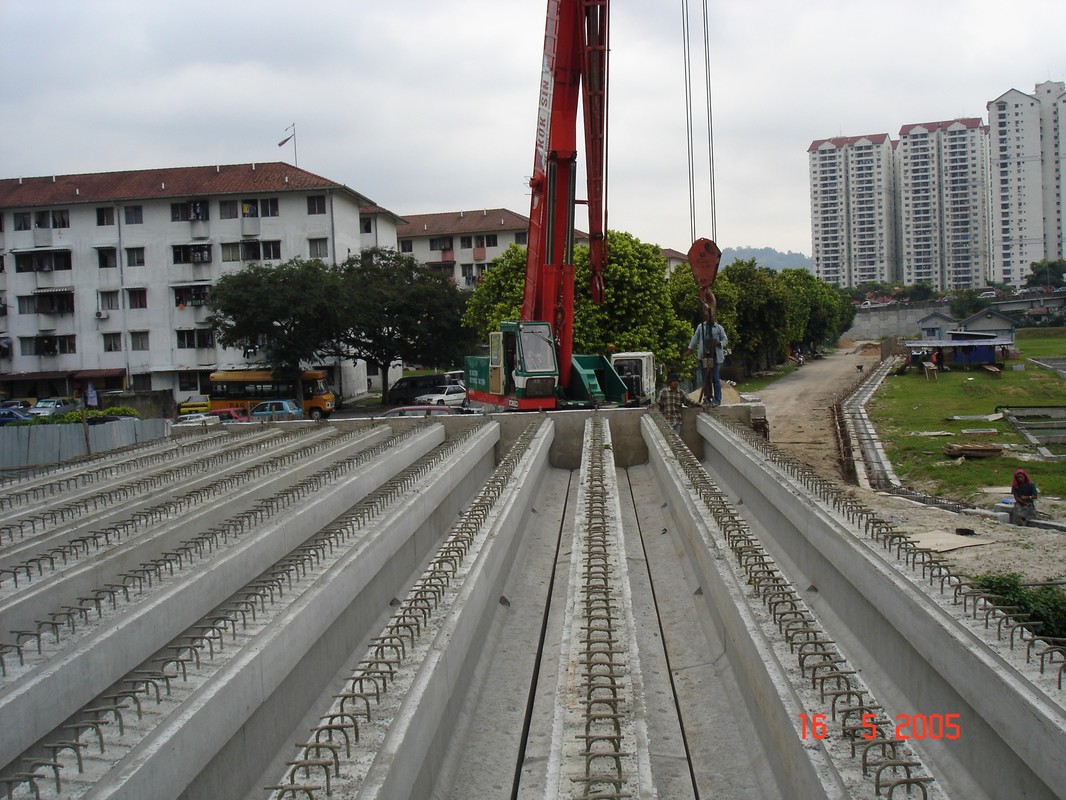 LRT Track Pandan Indah