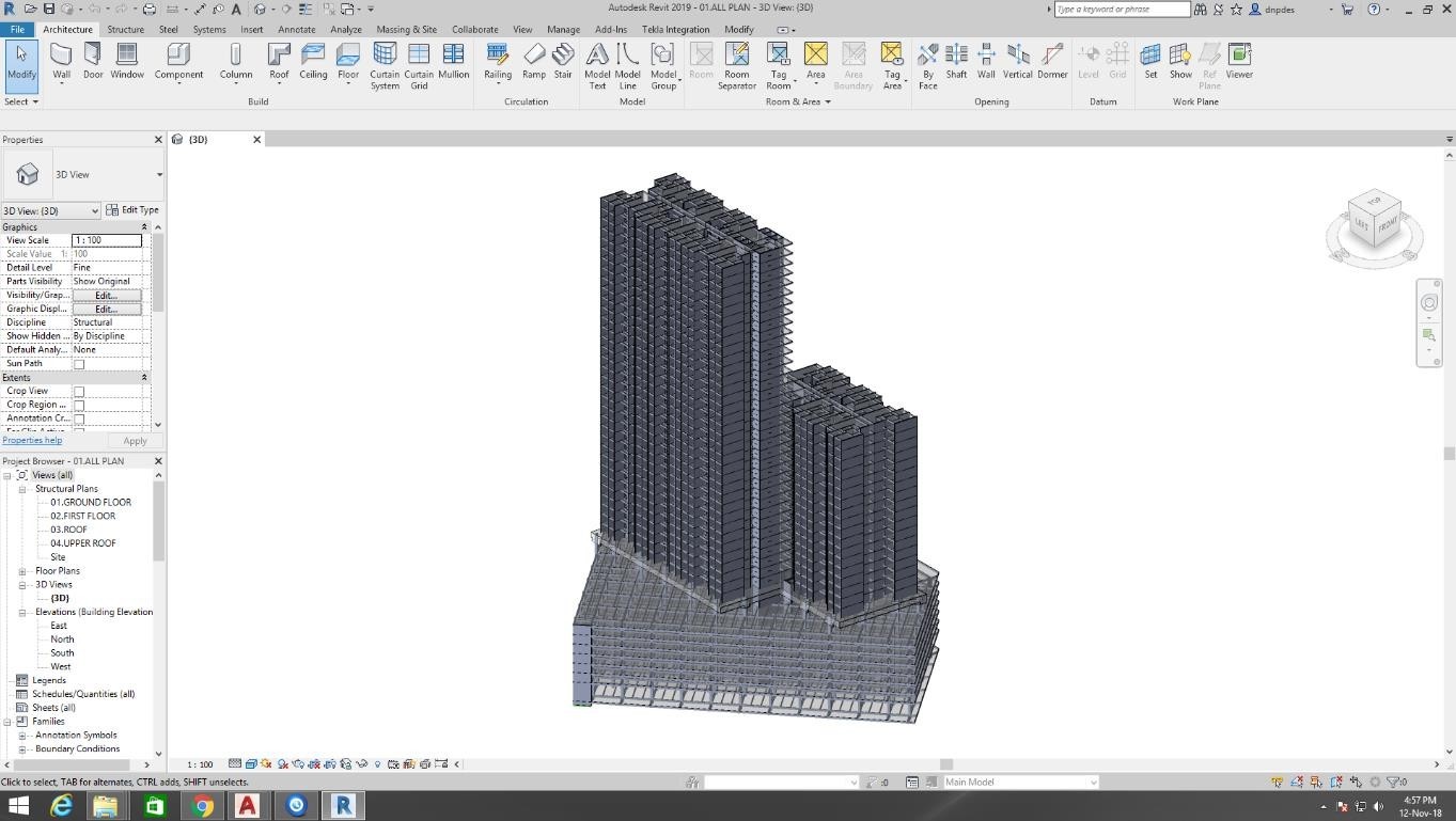 Chemara East Main Building Complex - View 2