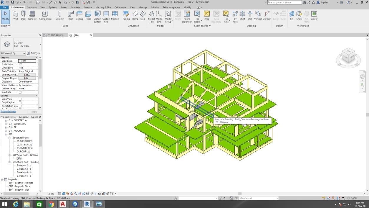 Chemara East Main Building Complex - View 1