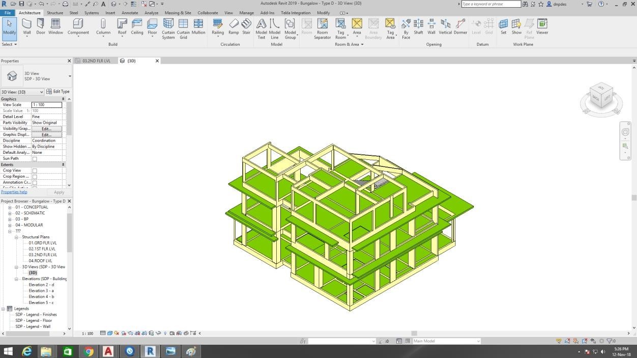 Chemara East Main Building Complex - View 2