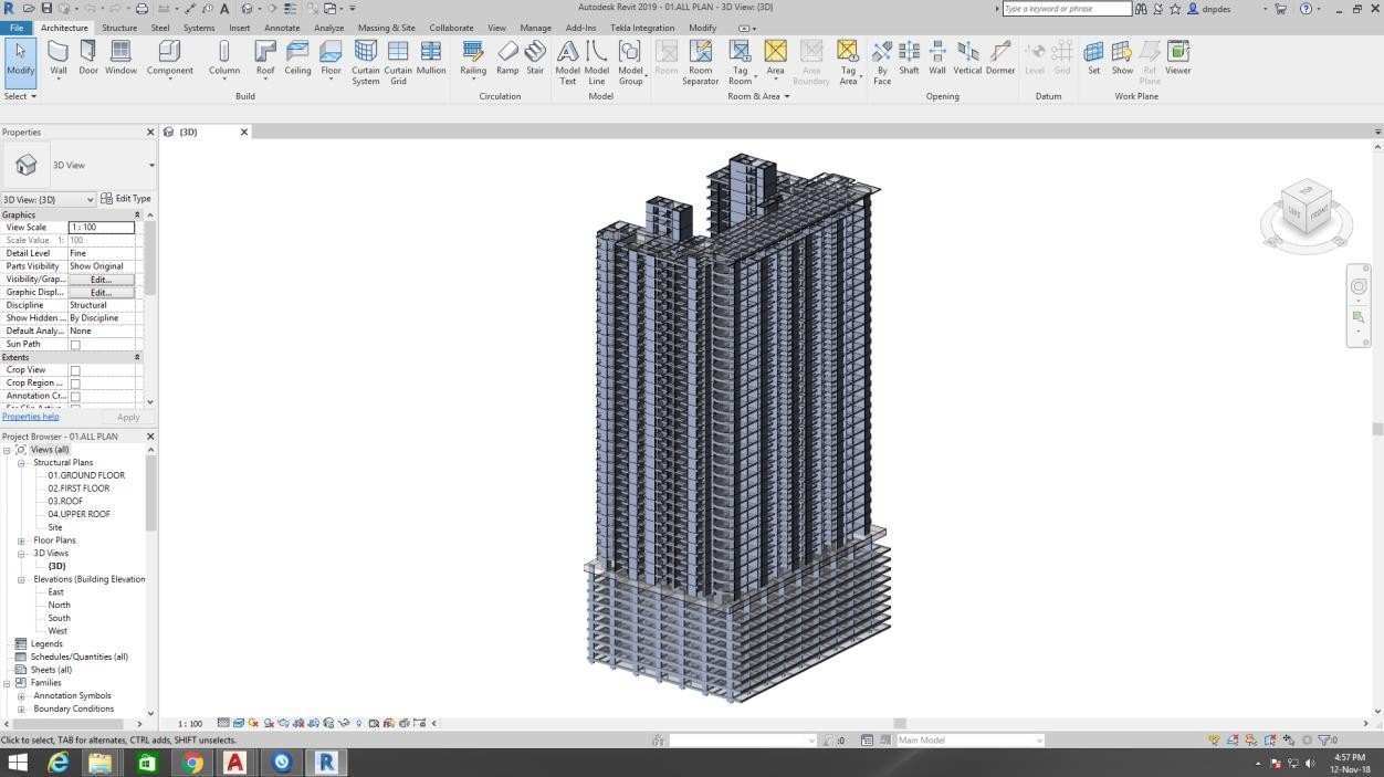 Chemara East Main Building Complex - View 2